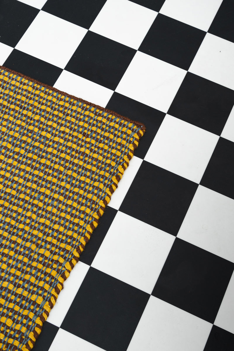 Striped Jute Doormat - Mango