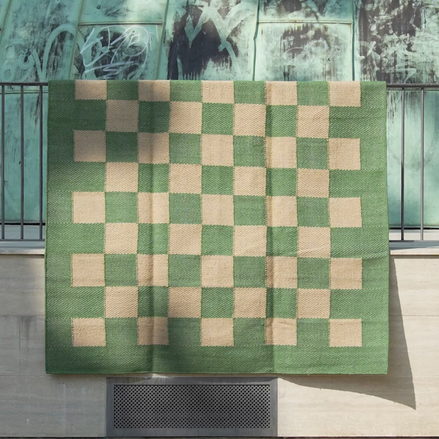 Jute Rug checkered