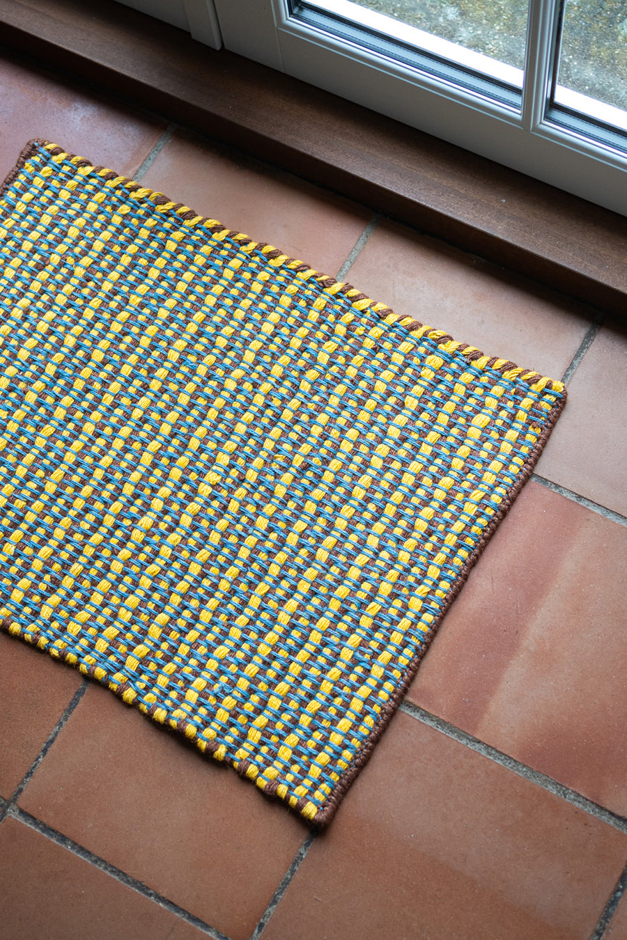Striped Jute Doormat - Mango