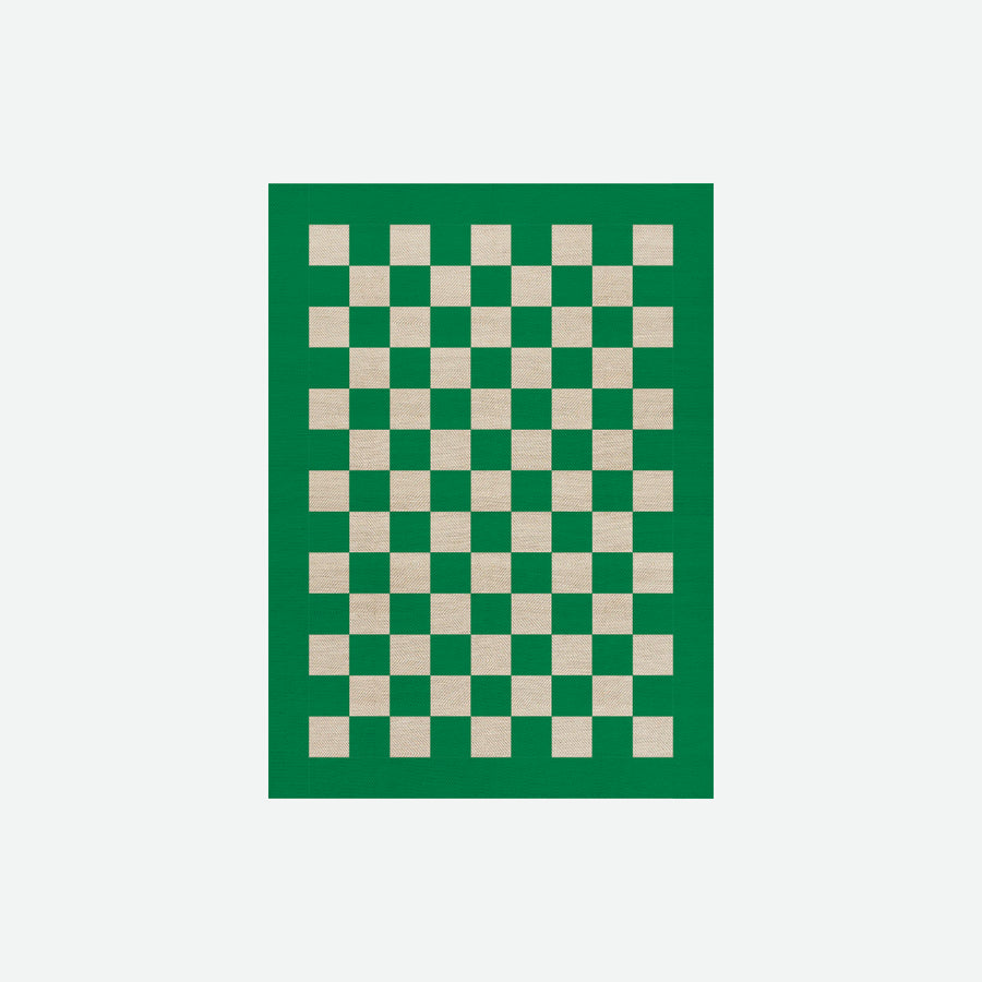 Jute Rug checkered