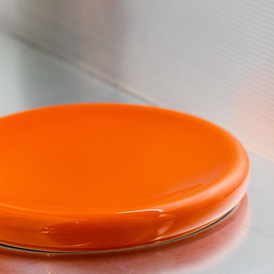 Big O Plate, Orange